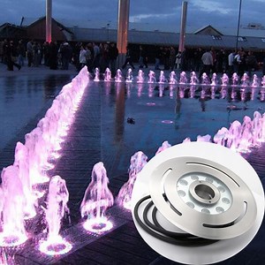 [Hot Item] IP68 Waterproof RGB 4 Wires Color Change Garden Underwater Fountain LED Swimming Pool Light