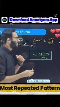Fastest Way to solve a special type of PYQs of Binomial Theorem| JEE Mains 2026 | Shortcut Series