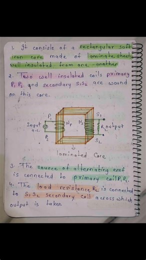 Transformer Class 12th Physics