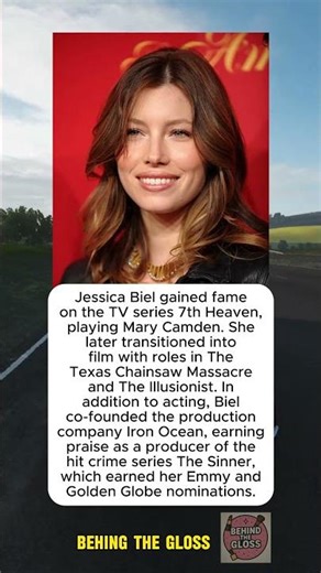 Jessica Biel’s Journey from Teen Stardom to Producing Success #factshorts #facts