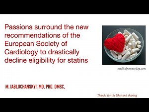 Passions surround the new recommendations of the ESC to drastically decline eligibility for statins
