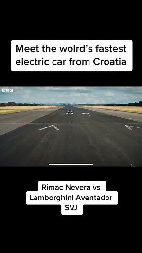 Rimac Nevera vs Lamborghini Aventador SVJ