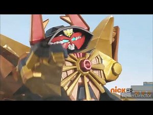 Power Rangers Samurai - Boxed In - Megazord Fight