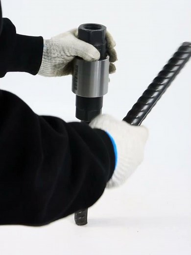 One-touch rebar coupler quick connect fitting is used for rebar.