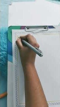 #easy hindi project border design ❤️