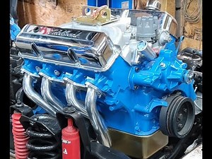 FORD 390 FE Engine Fire up! Cab Install Ford f100 (1974) Rebuild Series