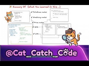 4 Number Algorithms That Will Get You Hired | Palindrome, Prime, Armstrong, GCD