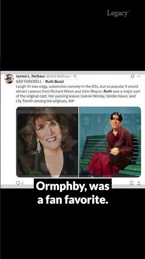 Farewell Laugh-In actress Ruth Buzzi