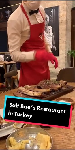 Salt bae restaurant #nusret #saltbae #food #istanbul #turkey #travel #backpacker #28XTREMES