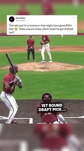 Was This 600ft? Sure sounded like it… 😭 #baseball #homerun #d1