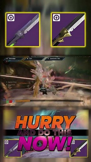 Destiny 2: EASY Goldtusk/Quickfang Sword Bug DO THIS NOW!! [Edge of Fate]