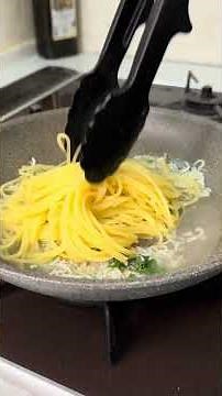 しらす×大葉×レモンの和風パスタ #和風パスタ #簡単レシピ #パスタ