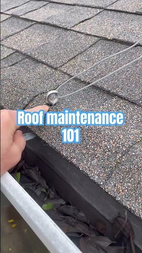 Roof maintenance 101 #homeinspection #roofmaintenance