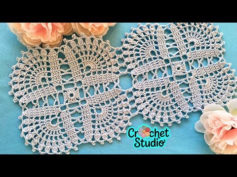 How to Crochet a Beautiful Lacy Square | Step-by-Step Tutorial for Beginners