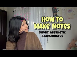 📝How I Make Notes📚| Simple, Aesthetic, Neat & Effective✍️