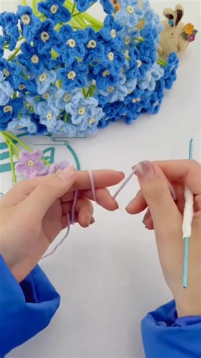 18K views · 301 reactions | Let's crochet a Myosotis boutique ✨ #crochet #babybreath #myosotis #crochetflower #gift #giftideas #flower #crochetideas #flowers #wedding #weddingflowers #diy #fyp #weddingbouquet #Boutique #bouquet #bouquetofflowers #floral #bouquetwedding #crochetrose #reels #crochetwedding | Crochet Nature | Facebook