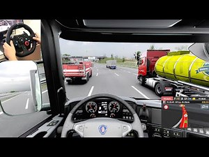Driving Across Italy with Realistic Traffic Mod | Euro Truck Simulator 2 + Logitech G29 Gameplay
