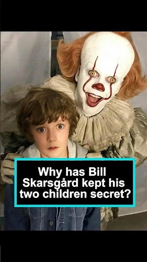 Why has Bill Skarsgård kept his two children secret?#skarsgård#billskarsgård#it#us#children#usa#fyp