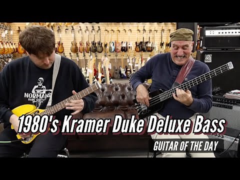 1980's Kramer Duke Deluxe Bass | Guitar of the Day - Roberto Vally