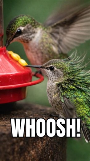 Why is this Hummingbird SO LOUD?! 🐦🎧 | ハチドリの羽音が爆音すぎる！#hummingbirds #birds #birdshorts