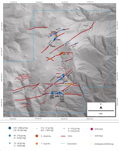 First Andes Silver Completes Initial Diamond Drill Program at Santas Gloria Silver Property