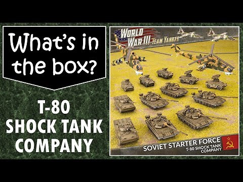 Team Yankee T-80 Shock Company Soviet starter set Unboxing & review: What's in the box?