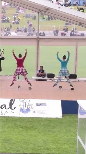 Highland Dancing on Stage at The World Championships | Sword Dance