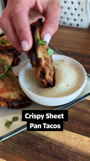Allrecipes on Instagram: "You had these Crispy Sheet Pan Tacos on heavy rotation in 2025! 🌮 Sheet pan tacos were all the rage this year—and for good reason. They're crispy, satisfying, and ready in a pinch! 🤤 Get the full recipe down below or at the link in the @allrecipes bio. Ingredients: 2 tablespoons olive oil, plus more if needed 1 pound ground beef 1/4 cup finely chopped onion 4 ounces diced green chiles 1 teaspoon chili powder 1/2 teaspoon ground cumin 1/4 teaspoon garlic powder 3/4 tea