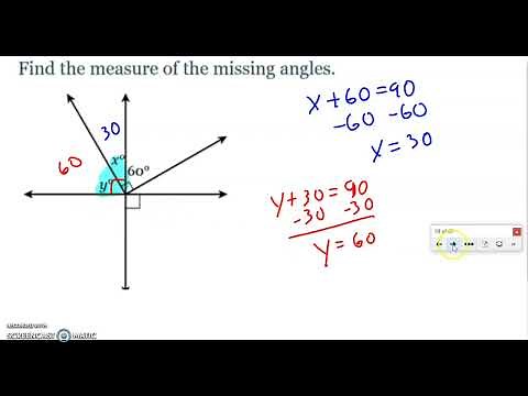 Vertical/Adjacent/Complementary Angles L2