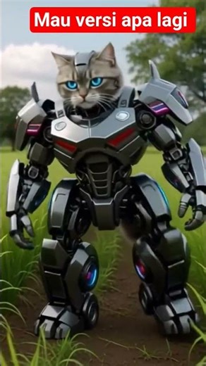 ✨ Shocking Transformation! Cute Cat Turns Into a Futuristic Robot 🤖🐱