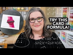 Another EASY formula to help you design your cards (with things you likely have on hand!)