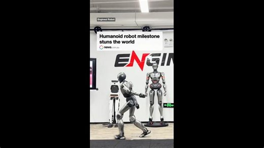 Humanoid robot milestone stuns the world