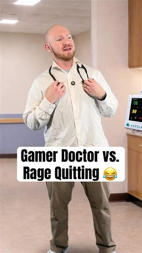 Gamer Doctor vs. Rage Quitting 😂 (Roblox)