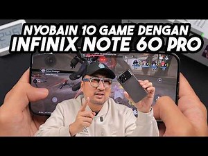 10 Game Test vs. Infinix Note 60 Pro! Is it Strong Enough?