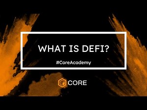 Exploring DeFi in Web3 #CoreAcademy #CoreDAO