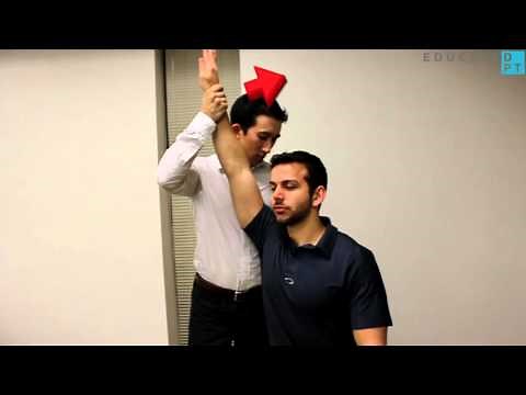 Neer's Test for Shoulder Impingement