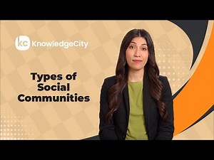 Types of Social Communities | KnowledgeCity