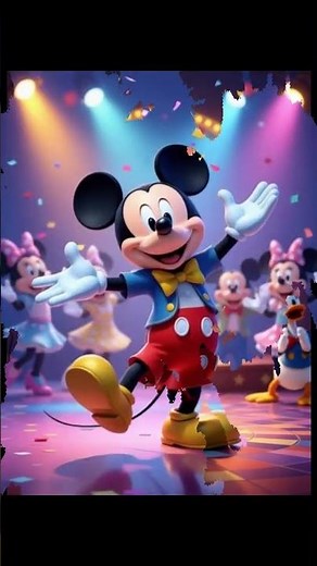Mickey Mouse Dance Party | Fun 3D Cartoon Animation for Kids