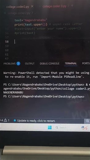 Python Upper Case Method Explained in Telugu | upper() Function Tutorial | Python Basics