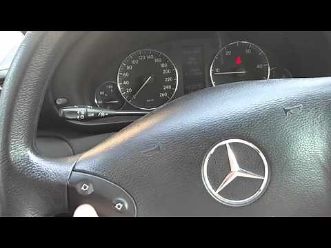 Set TIME on Mercedes (older model)