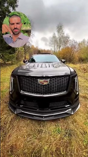 Blacked Out Beast! 😈 Cadillac Escalade V Off-Road in the Forest
