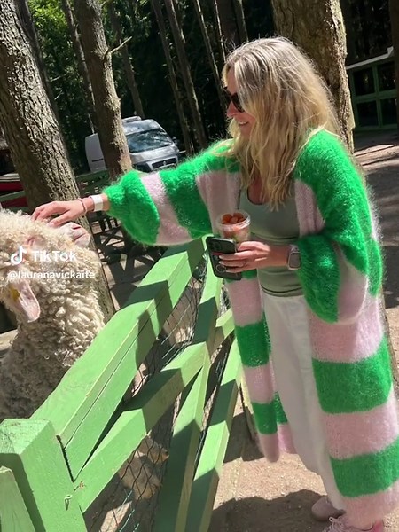 Vibing in Style with a Handmade Cardigan