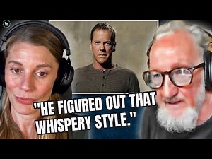Robert Englund & Katee Sackhoff describe the Kiefer Sutherland acting technique!