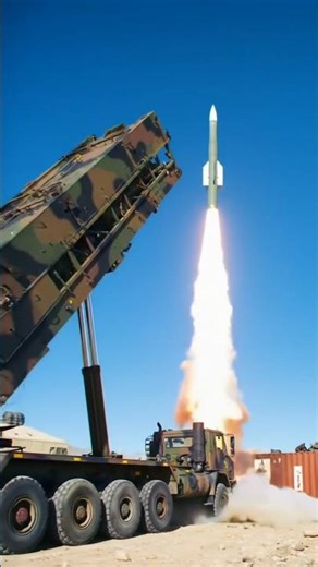 Epic Missile Strike on Desert Target | Realistic Military Explosion