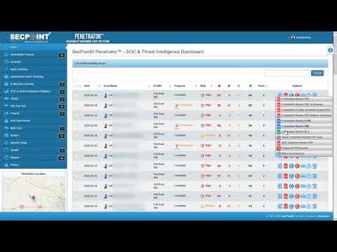 SecPoint Penetrator v67 XLS Reporting