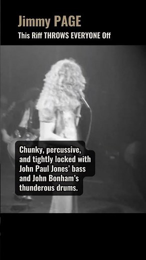 Jimmy PAGE: The Riff THROWS EVERYONE Off