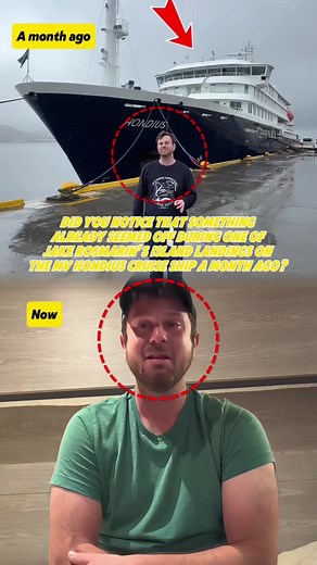 Did you notice that something already seemed off during one of Jake Rosmarin’s island landings on the MV Hondius cruise ship a month ago#jakerosmarin#MVHondius#celebrity