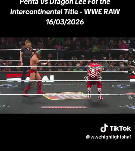 Penta Vs Dragon Lee For the Intercontinental Title - WWE RAW 16/03/2026WWE RAW, WWE SmackDown, WWE full show highlights, WWE live 2026, Monday Night RAW, Friday Night SmackDown, WWE viral clips, WWE trending moments, WWE main event, WWE championship matches, WWE title matches, WWE superstar entrances, WWE shocking heel turns, WWE backstage fights, WWE emotional promos, WWE top 10 moments, WWE epic rivalries, WWE crowd reactions, WWE full show online, WWE full show replay, WWE highlights today, W