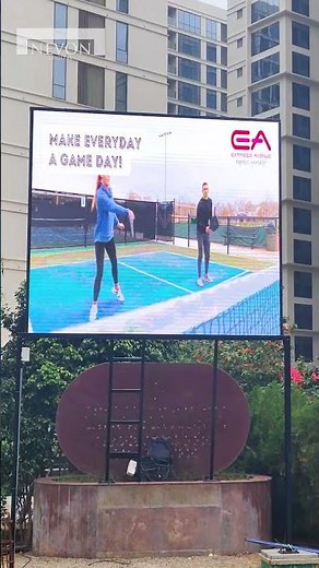 Outdoor Advertising LED Display Screen Installations
