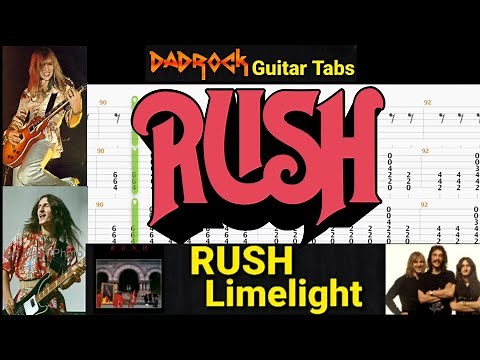 Limelight - RUSH - Guitar + Bass TABS Lesson